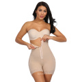 Smoothing Nude Plus Size High Waist Butt Enhancer Panty Moisture Wicking